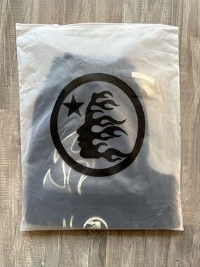 Black Graphic Tee in Protective Sleeve